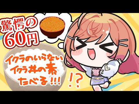 【昼雑談】1食60円でいくら丼！？！？イクラのいらないイクラ丼の素って知ってる！？本当にいくらの味するの！？実食してみる！！！【#一条莉々華/hololive DEV_IS ReGLOSS】