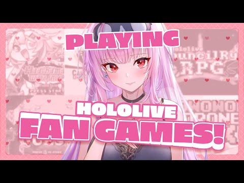 【FAN MADE GAMES】playing games made by you guys!!