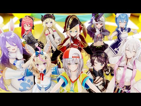 【#ホロライブカウントダウン】『hololive shuffle medley』オリジナルMV