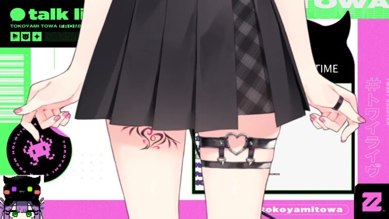 【#常闇トワ新衣装】New costume🎀オシャレなトワ様をみんな見て~!!【常闇トワ/ホロライブ】