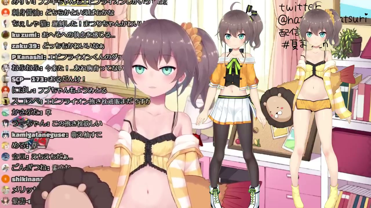 【VTuber】夏色まつりの新衣装発表だって!!見なきゃ!!!【5か月記念】【夏色まつり/ホロライブ】