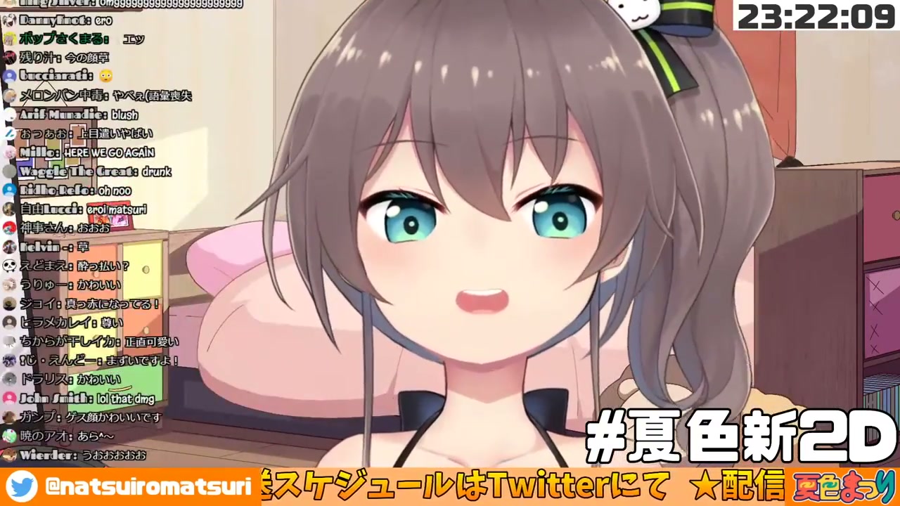 【新live2Dお披露目会】生まれ変わったまつりを見て!!【ホロライブ/夏色まつり】