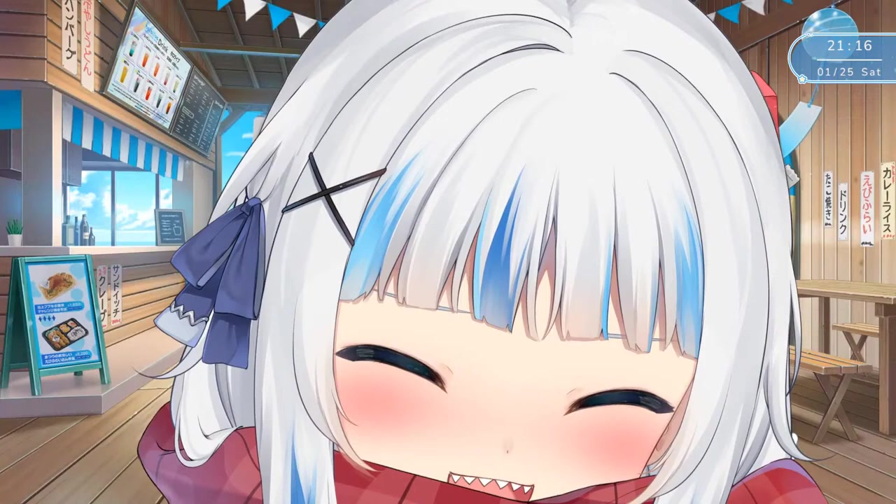 【 New Outfit Reveal 】pet the shark  #snowshark