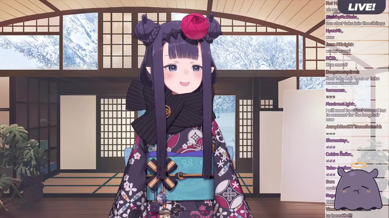 【NEW OUTFIT REVEAL】 Tako Doko? #HoloENKimonoRelay