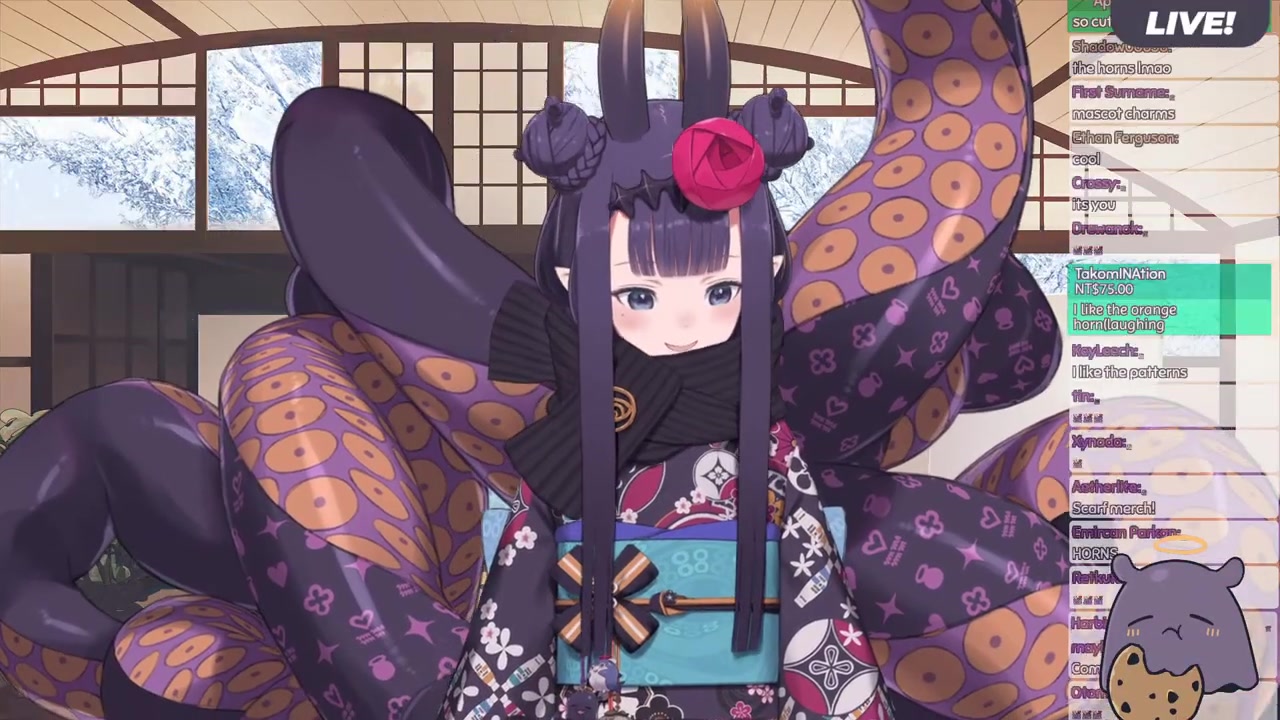 【NEW OUTFIT REVEAL】 Tako Doko? #HoloENKimonoRelay
