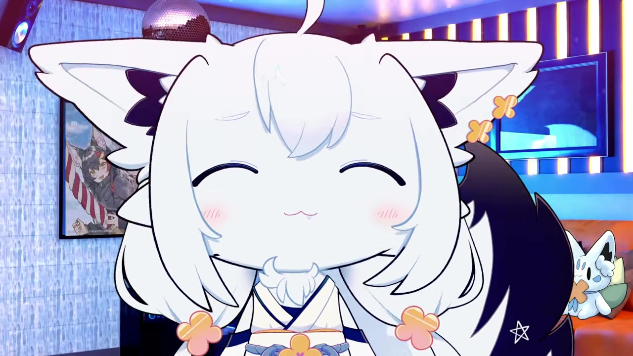 【お披露目】人間!みよ!これがケモノ界のキングなのだ!【白上フブキ/ホロライブ】