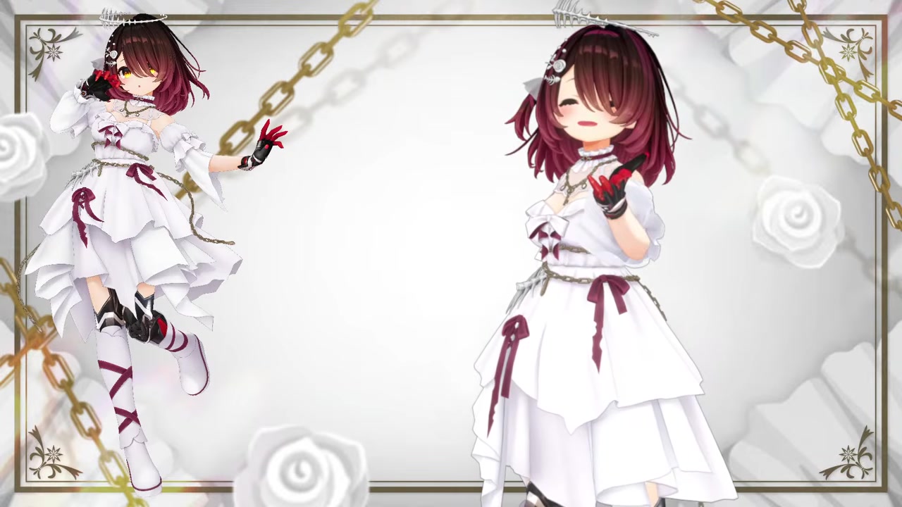 【 お披露目】お家3Dでじっくりブランシュドール衣装お披露目✨表情豊かなところもみていって【ホロライブ/ ロボ子さん 】