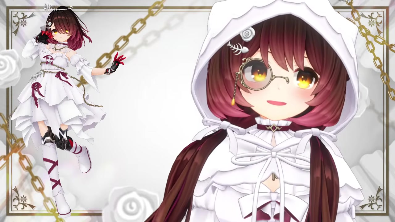 【 お披露目】お家3Dでじっくりブランシュドール衣装お披露目✨表情豊かなところもみていって【ホロライブ/ ロボ子さん 】