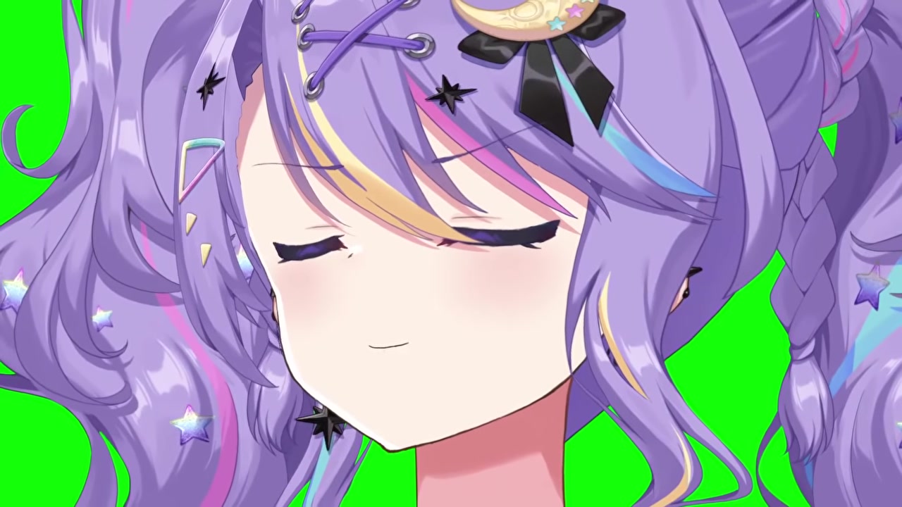 【New Accessories】I just went to a salon and look what they got me!【Moona Hoshinova】