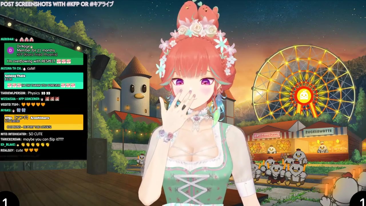 【NEW OUTFIT】1 Million Subscriber Celebration Costume~!!! #kfp #キアライブ