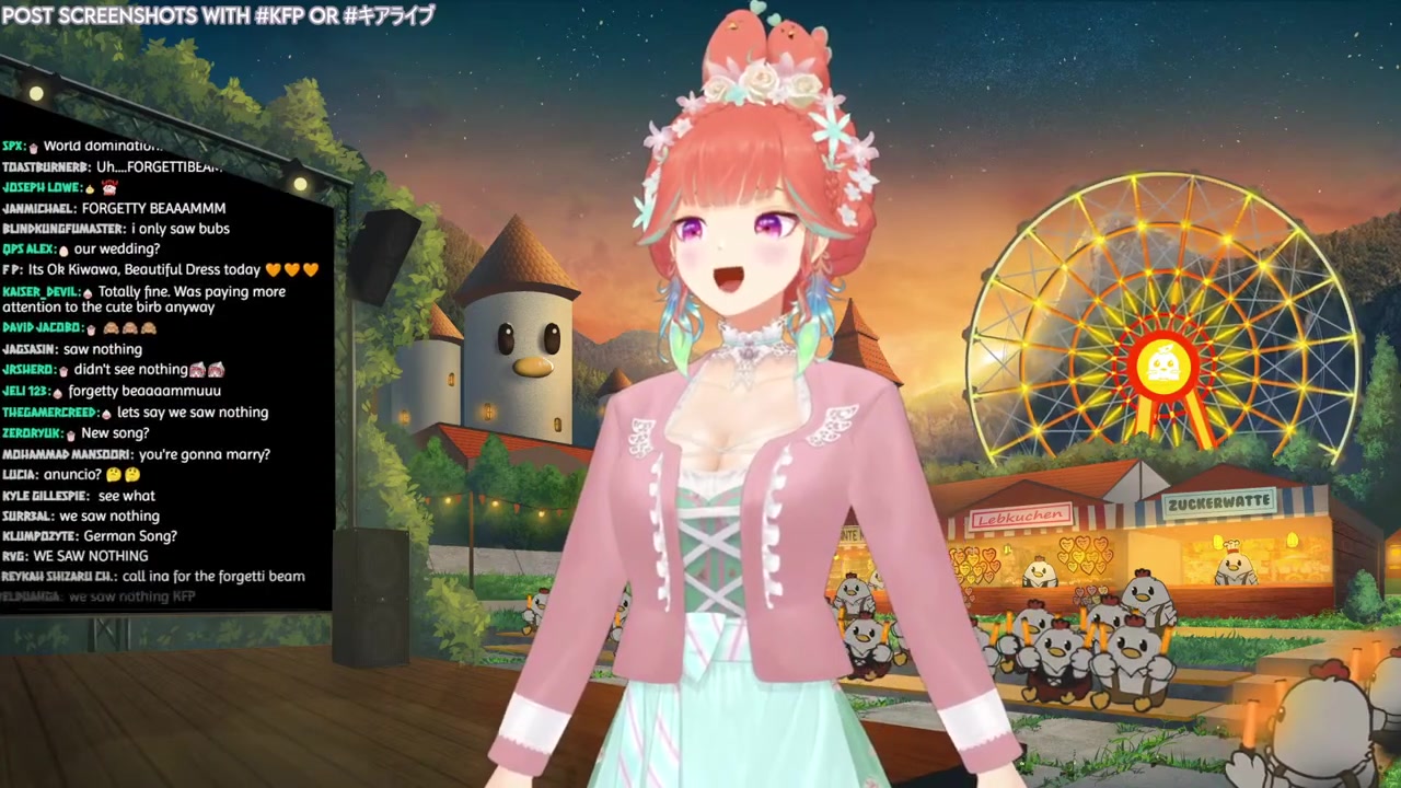 【NEW OUTFIT】1 Million Subscriber Celebration Costume~!!! #kfp #キアライブ
