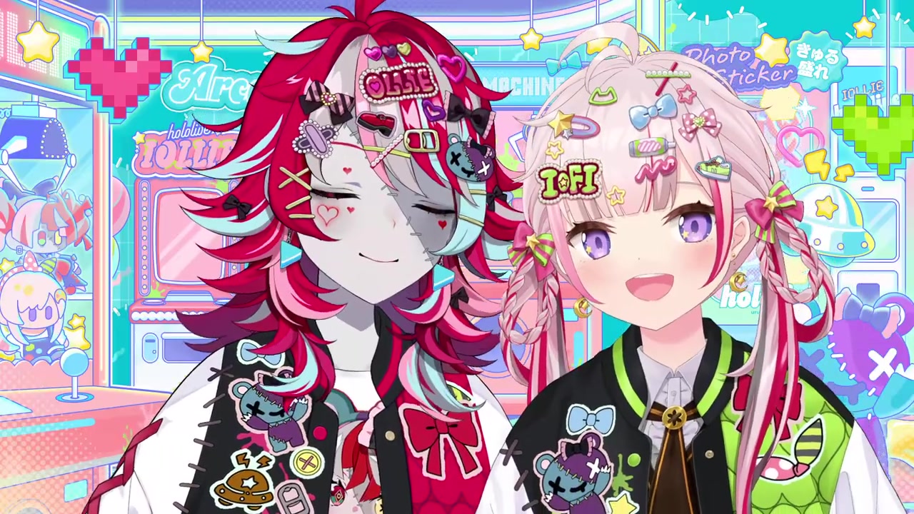 【#IOLLIE 】TWO BESTIES WALK INTO AN ARCADE... WITH NEW DRIP?!?! @AiraniIofifteen 【Kureiji Ollie】