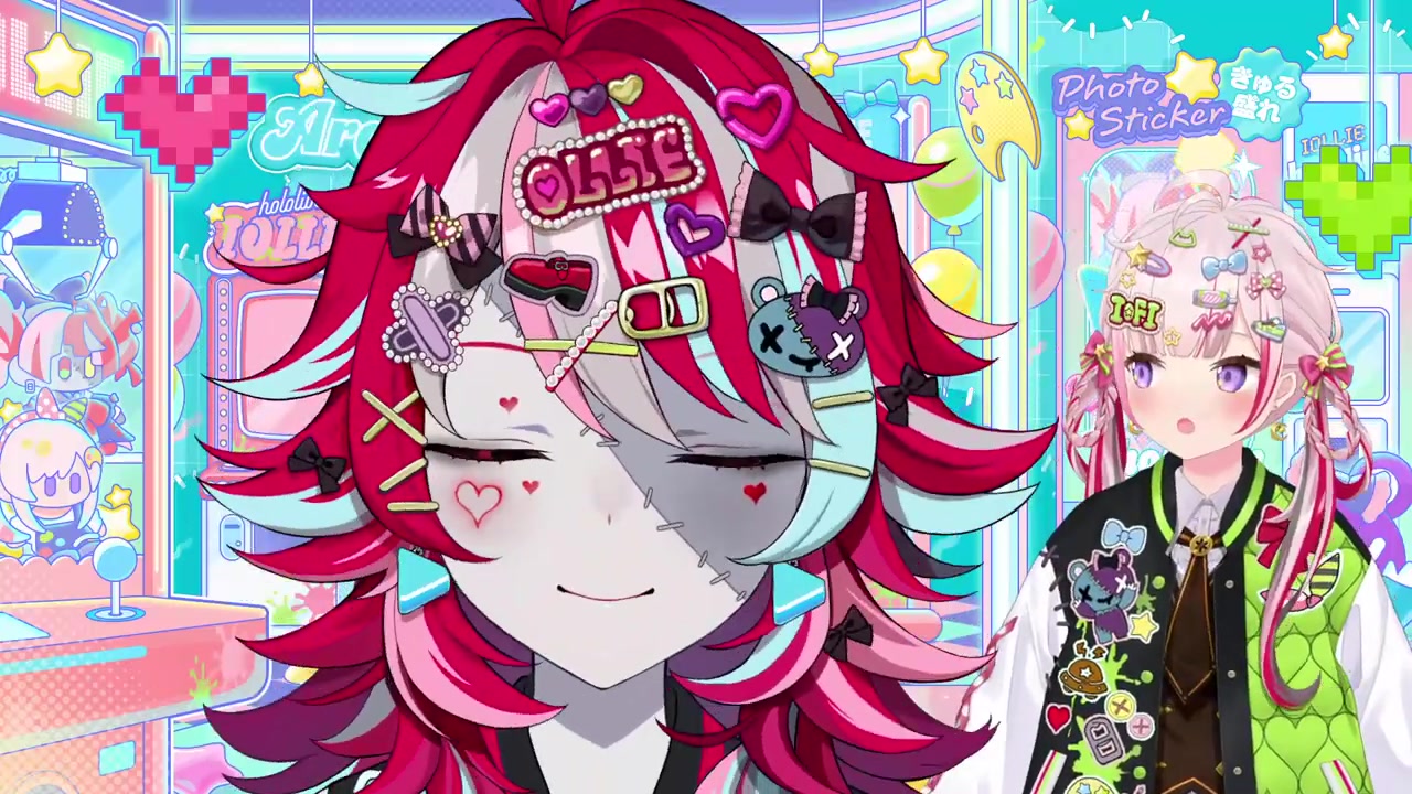 【#IOLLIE 】TWO BESTIES WALK INTO AN ARCADE... WITH NEW DRIP?!?! @AiraniIofifteen 【Kureiji Ollie】
