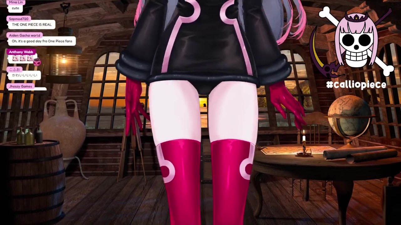 【NEW OUTFIT || 新衣装】ONE PIECE x Mori Calliope! Plus KARAOKE!! #カリオペワンピ