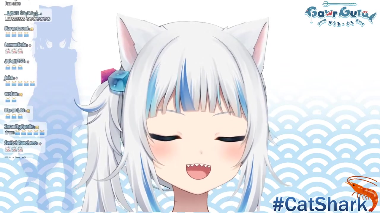 【NEW OUTFIT REVEAL】Gawr Gura #CatShark