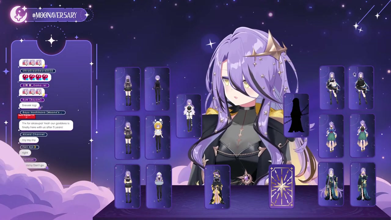 【#Moonaver5ary】New Costume : The Sky【#AREA15_Anniver5ary】