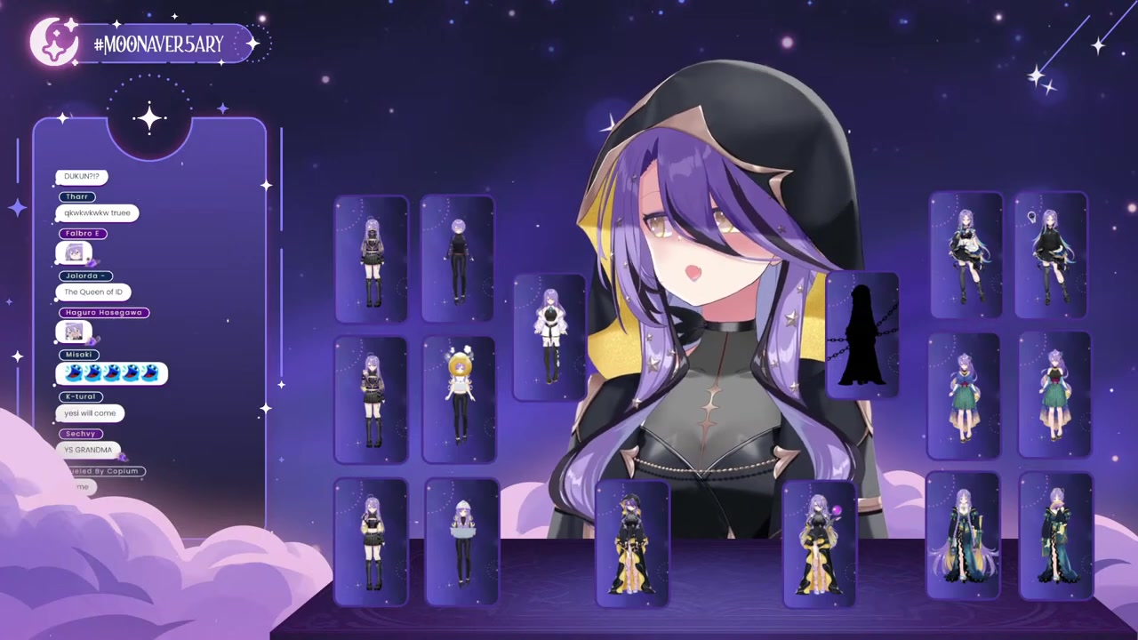 【#Moonaver5ary】New Costume : The Sky【#AREA15_Anniver5ary】