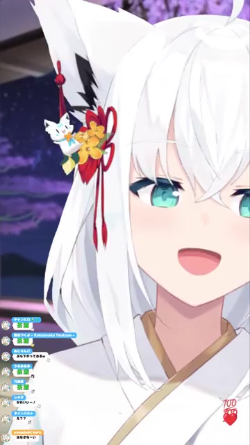 【帰還☆お披露目】縦型⛩お正月衣装のアプデが間に合ったようです。#shorts 【ホロライブ/白上フブキ】
