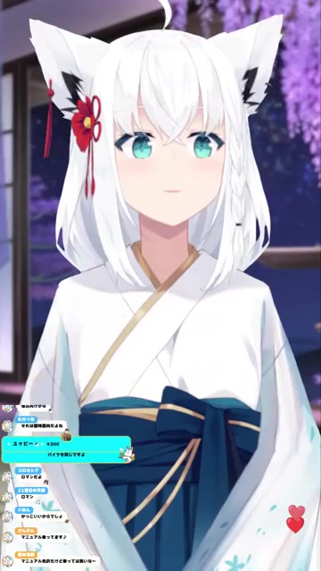 【帰還☆お披露目】縦型⛩お正月衣装のアプデが間に合ったようです。#shorts 【ホロライブ/白上フブキ】