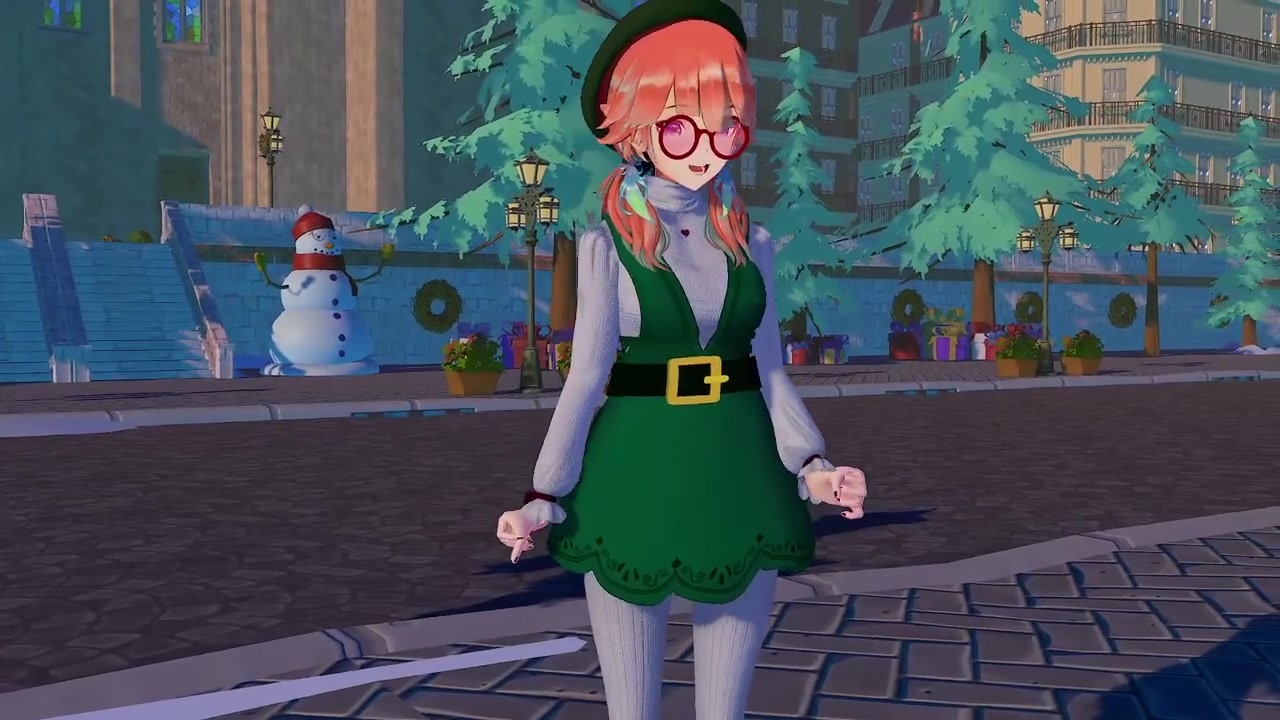 【3D】TWO outfit reveals!!!!! MERRY CHRISTMAS✨ #kfp #キアライブ