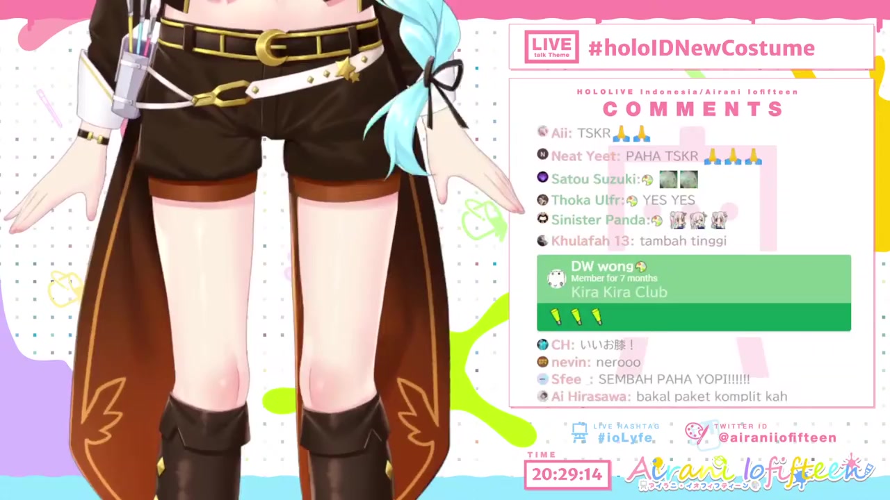 #holoIDNewCostume Baju Baru ? ! New iofi Gonna Make Your Heart Goes WHOOOSHHHHHH ! ! !