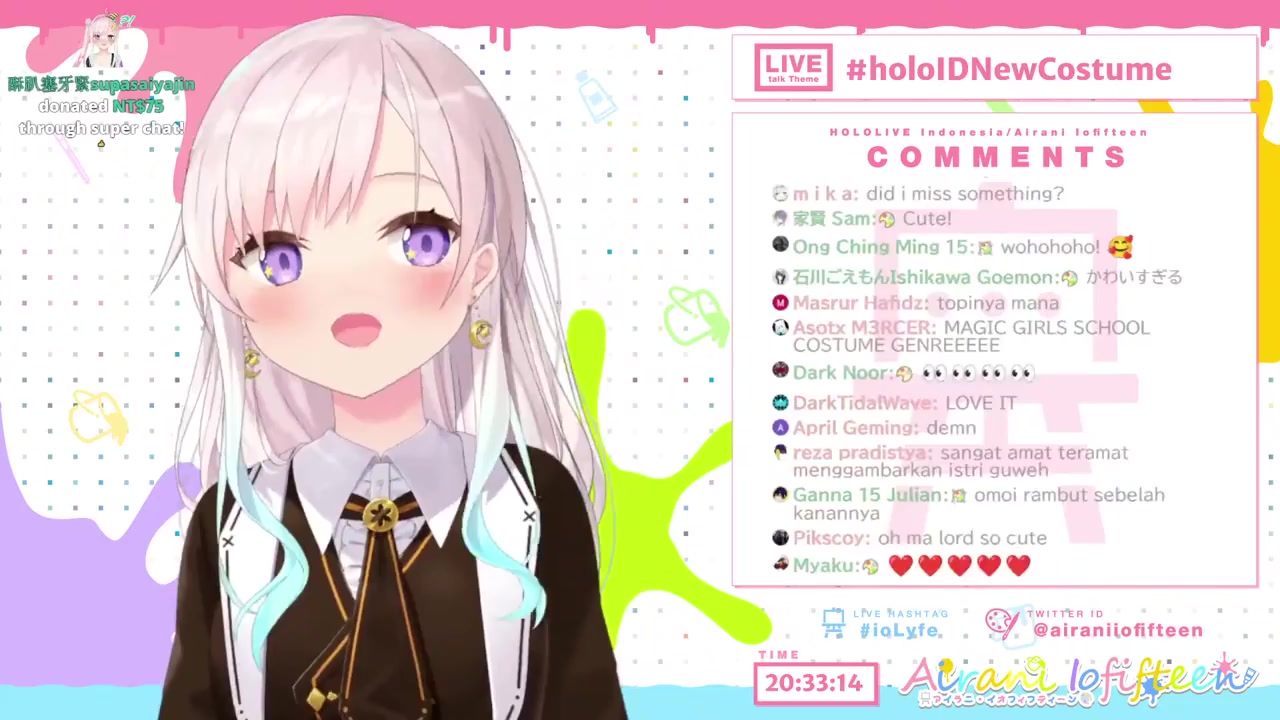 #holoIDNewCostume Baju Baru ? ! New iofi Gonna Make Your Heart Goes WHOOOSHHHHHH ! ! !