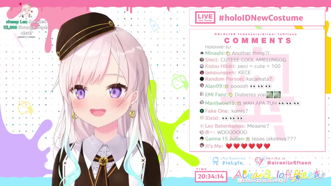 #holoIDNewCostume Baju Baru ? ! New iofi Gonna Make Your Heart Goes WHOOOSHHHHHH ! ! !