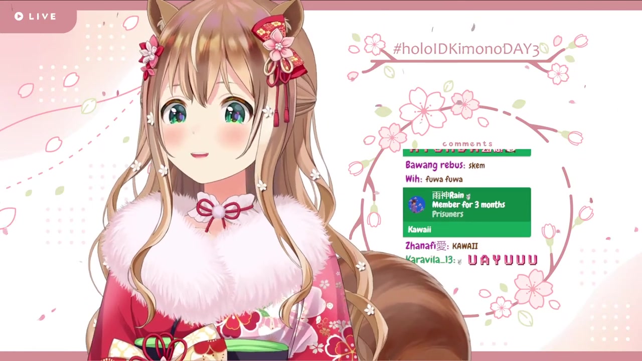 【#holoIDKimonoDAY3】USED ASK????? TUPAI KIMONO OMG!!!! WHAT TRY【#AyundaRisuKimono】