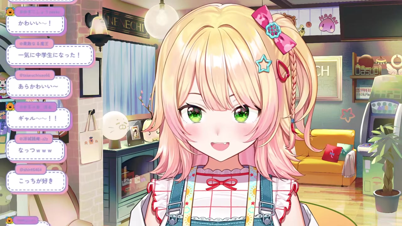 【 雑談 】美容院に行ったので髪型が2つも増えました!お披露目✨【 桃鈴ねね / hololive 】