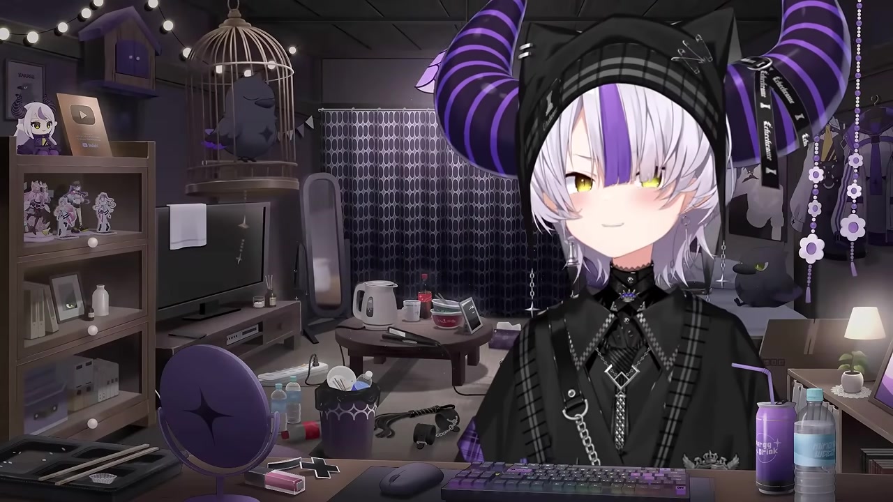 【新衣装】めっちゃかっこいいいしょうができました、ルイとおそろいです【ラプラス・ダークネス/ホロライブ】