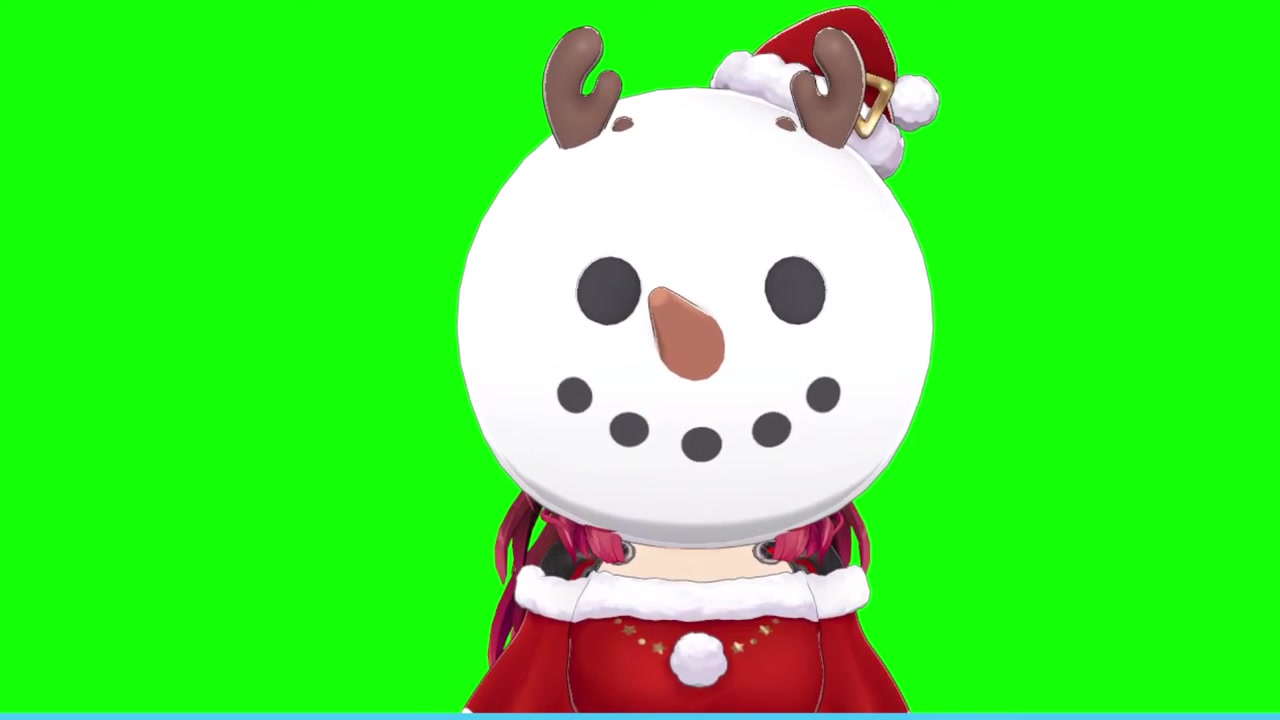 【お披露目】告知アリ!新モデルでのXmas衣装お披露目~お歌も。。。❤【ロボ子さん/ホロライブ】