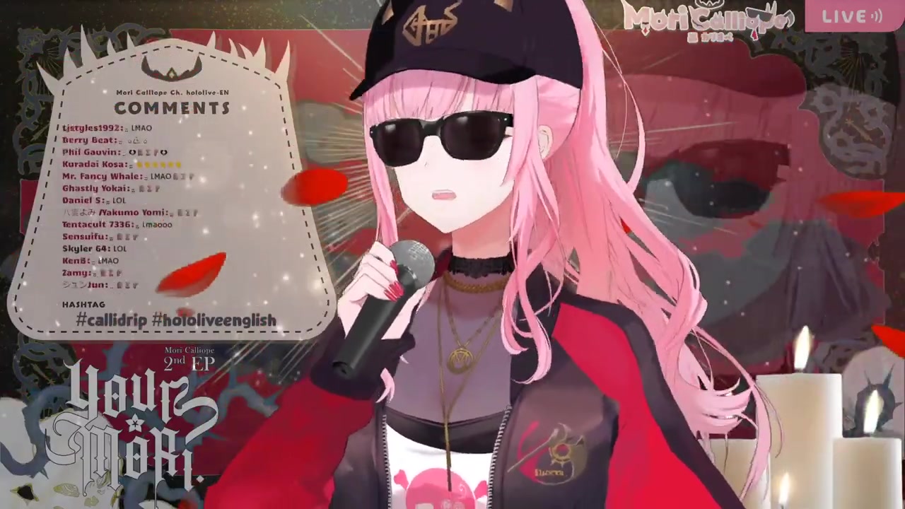 【NEW OUTFIT REVEAL!】Grim Reaper's Brand New Style! 新衣装お披露目会!! #HololiveEnglish #CalliDrip