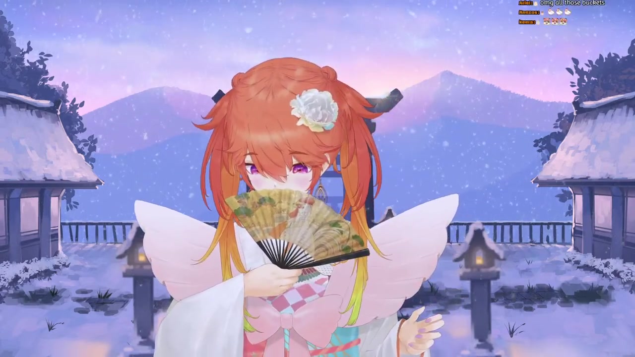 【NEW YEARS KIMONO REVEAL】Tenchou In Formal, Traditional Japanese Kimono!!??!  #HoloENKimonoRelay