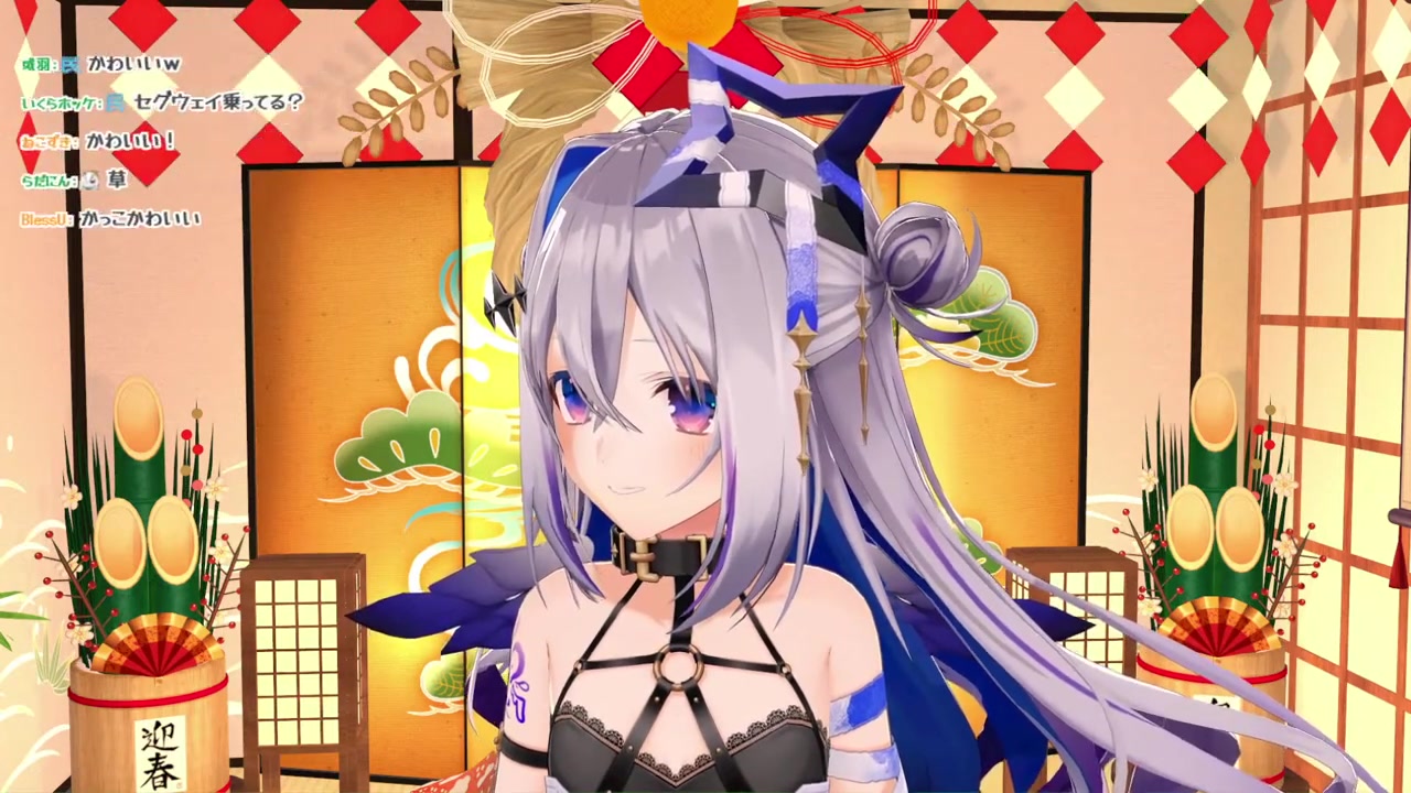 【100万人記念衣装】おうち3Dに新衣装登場!!ちょっと歌う!!【天音かなた/ホロライブ】