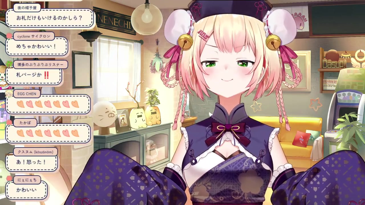 【 #桃鈴ねね新衣装 】いろんなパターンありますゆえゆっくりしていってね!!!【 桃鈴ねね / hololive 】