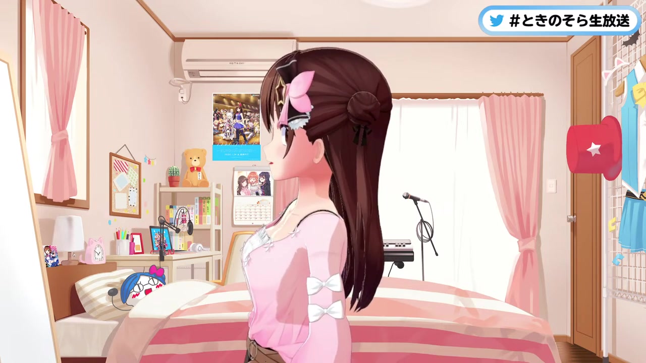【お披露目】新髪型だよ?どうかな??【#ときのそら生放送】