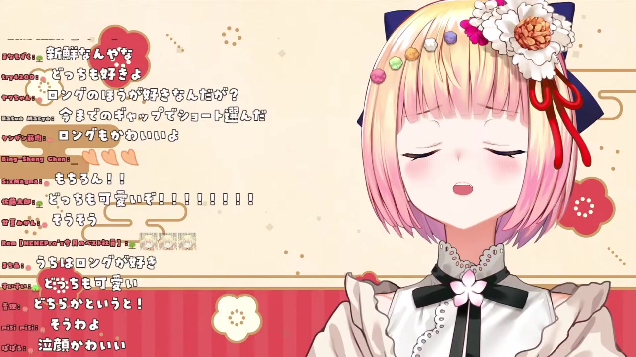 【 #ホロライブ正月衣装 】今までにない、清楚ねねち【 桃鈴ねね  / ホロライブ 】