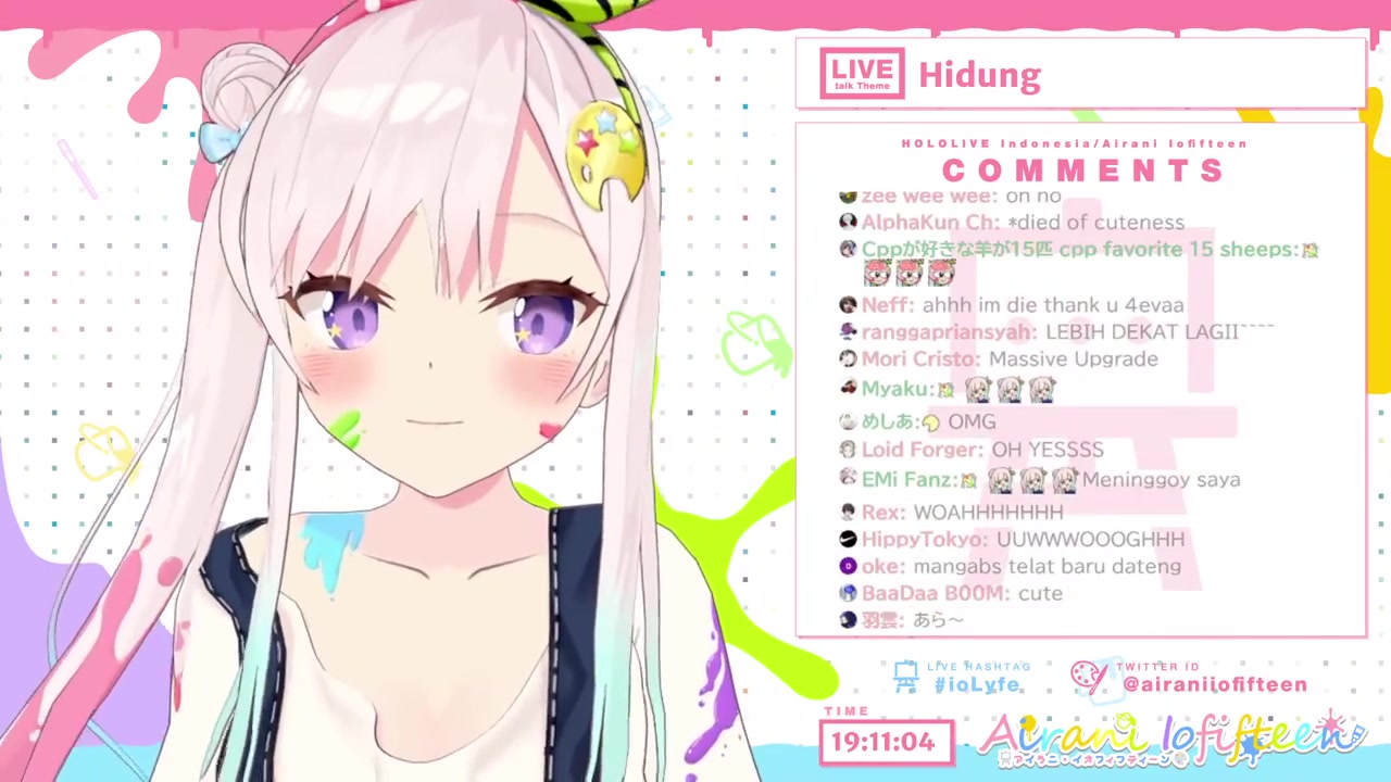 【おうち3D】LOOK! I just wanna show my nose, LIHAT HIDUNG YOPI!【 iofi / ホロライブ 】