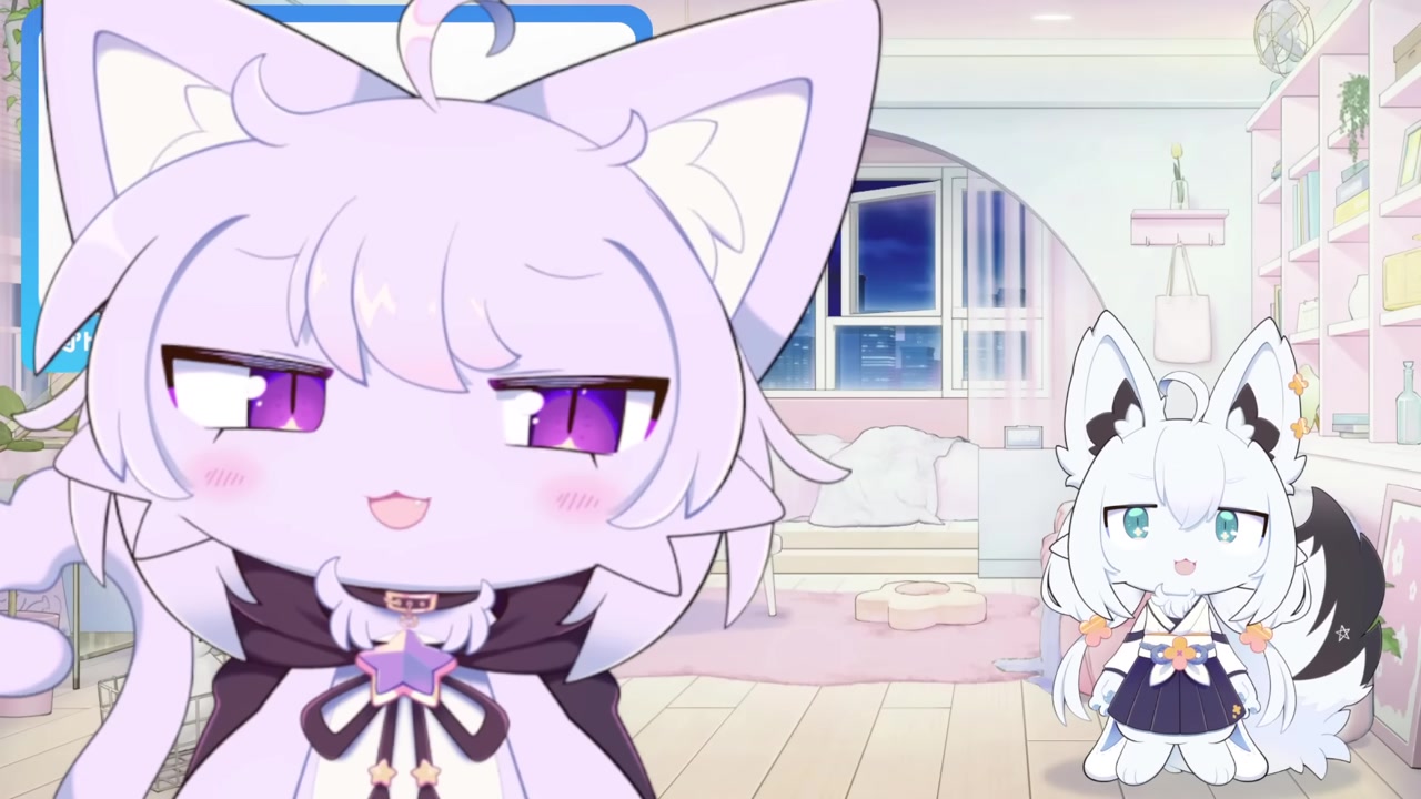【お披露目】#にゃんぐこーん ケモケモお披露目でケモ度倍増!?【白上フブキ/猫又おかゆ/ホロライブ】