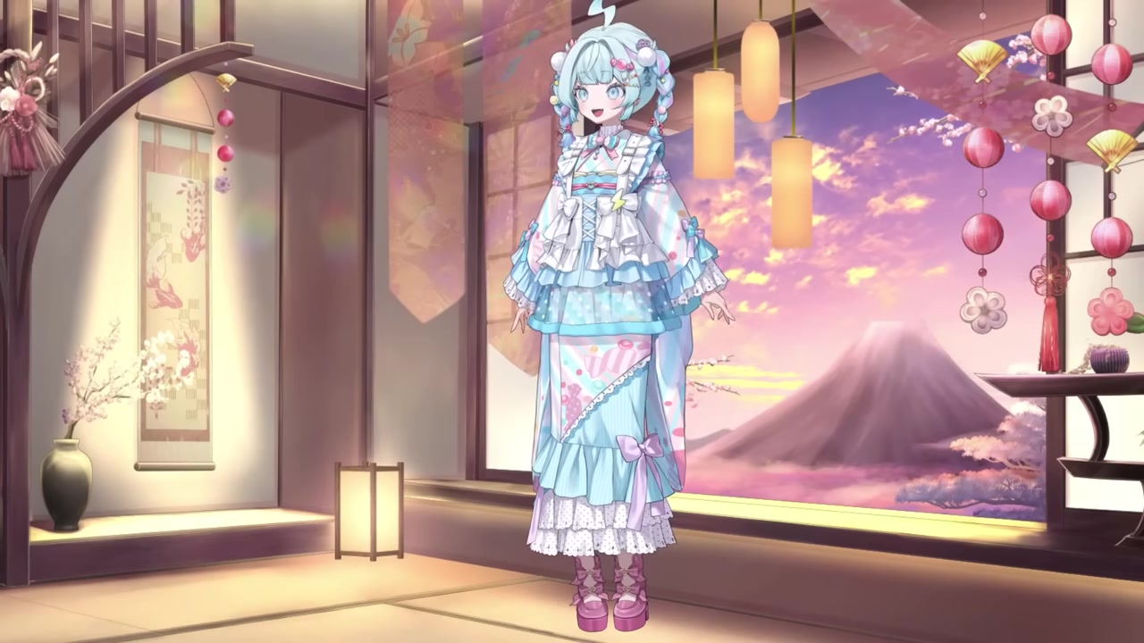 【新衣装お披露目】正月衣装だ〜✨  #DEV_IS正月リレー【水宮枢/ホロライブDEV_IS】