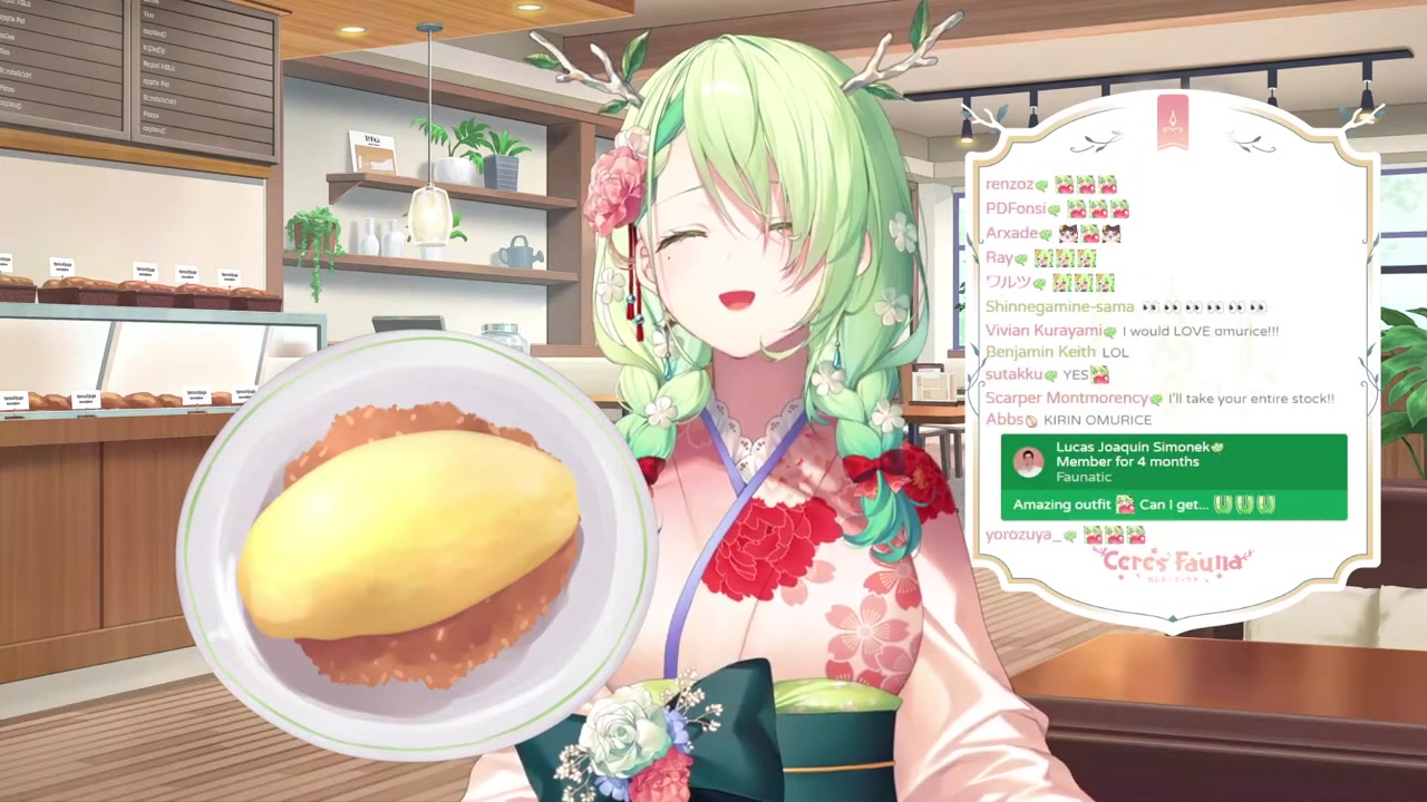 【NEW OUTFIT REVEAL】 Kimono Kirin! #HoloENKimonoRelay