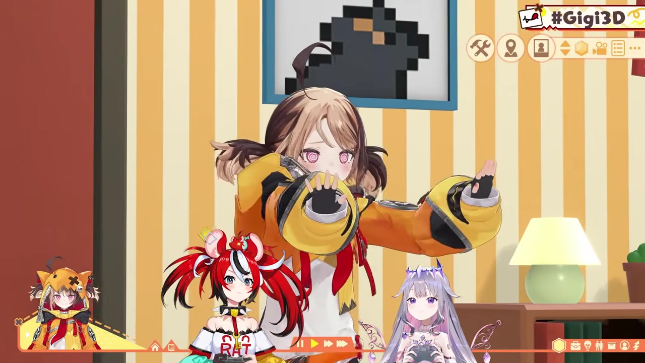 【3D DEBUT】GIIII~MURIN! × 3D Gigi Murin desu #GIGI3D