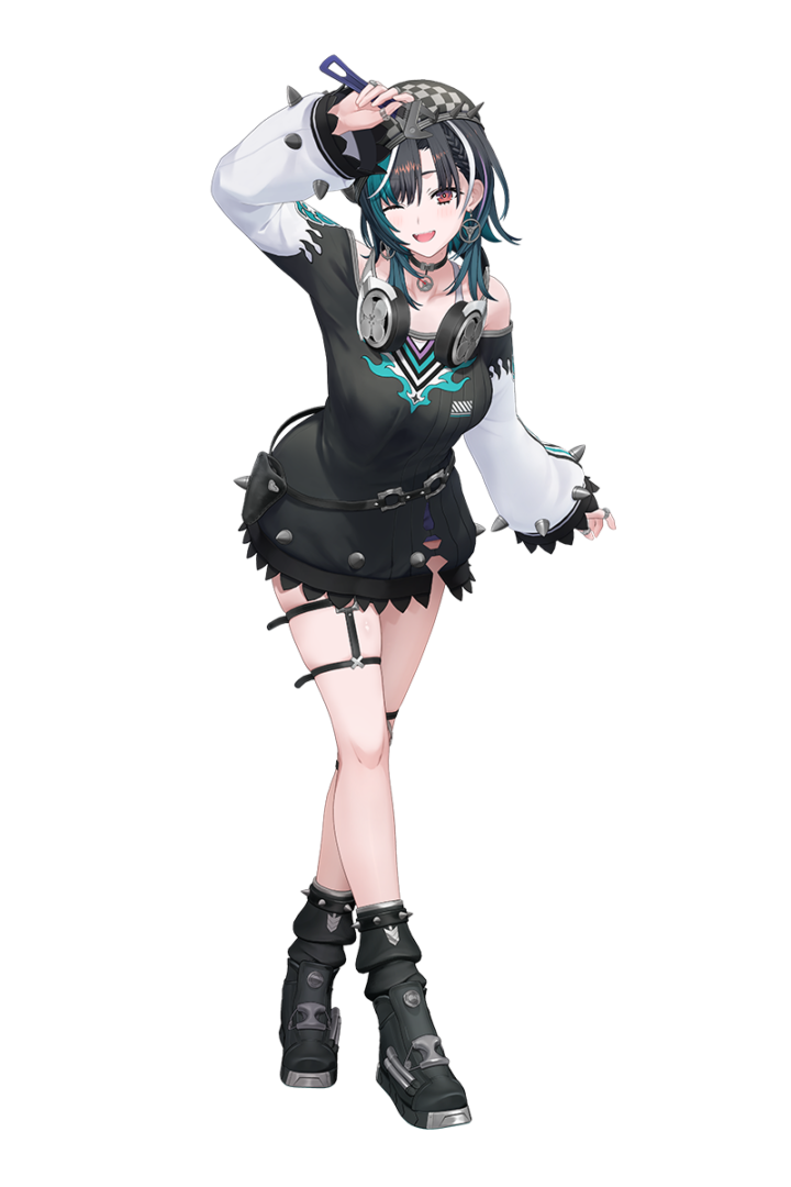 輪堂千速 初期衣装3D（おうち3D）