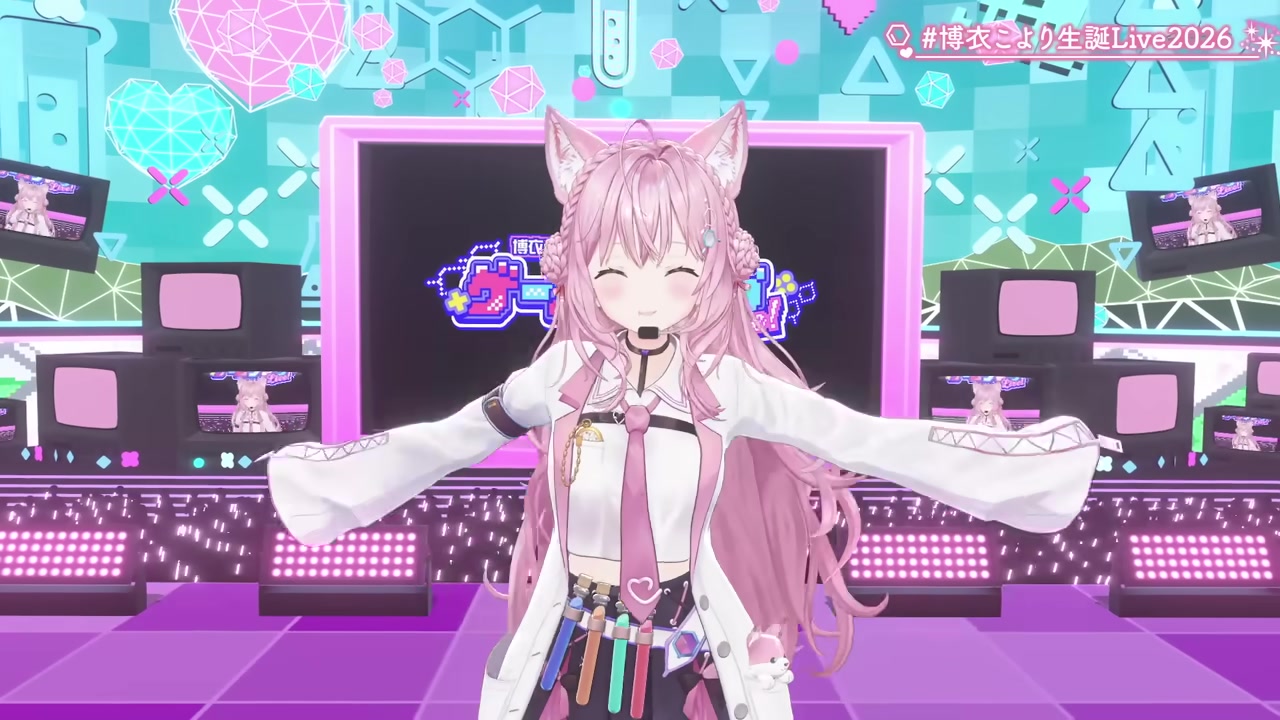 【 3D LIVE 】新3Dお披露目!豪華ゲスト&重大告知あり!ゲームソングライブ開催だああ!✨ #博衣こより生誕Live2026 【博衣こより/ホロライブ】