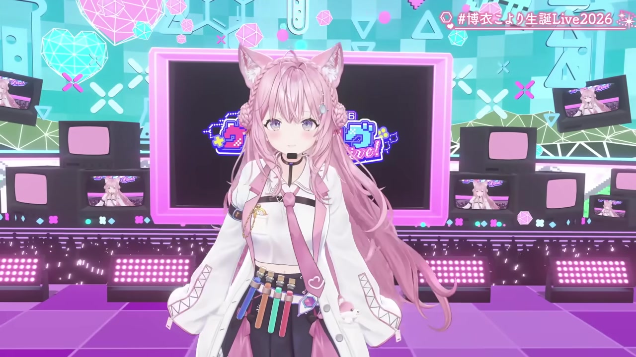 【 3D LIVE 】新3Dお披露目!豪華ゲスト&重大告知あり!ゲームソングライブ開催だああ!✨ #博衣こより生誕Live2026 【博衣こより/ホロライブ】